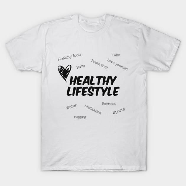 Show off your healthy lifestyle T-Shirt by ShadowCarmin